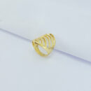 Anel sete fios vazado