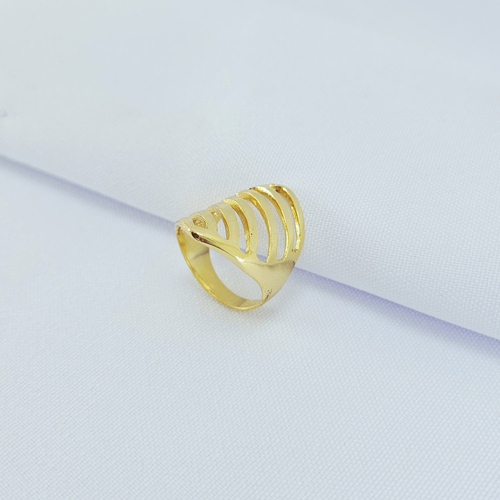 Anel sete fios vazado