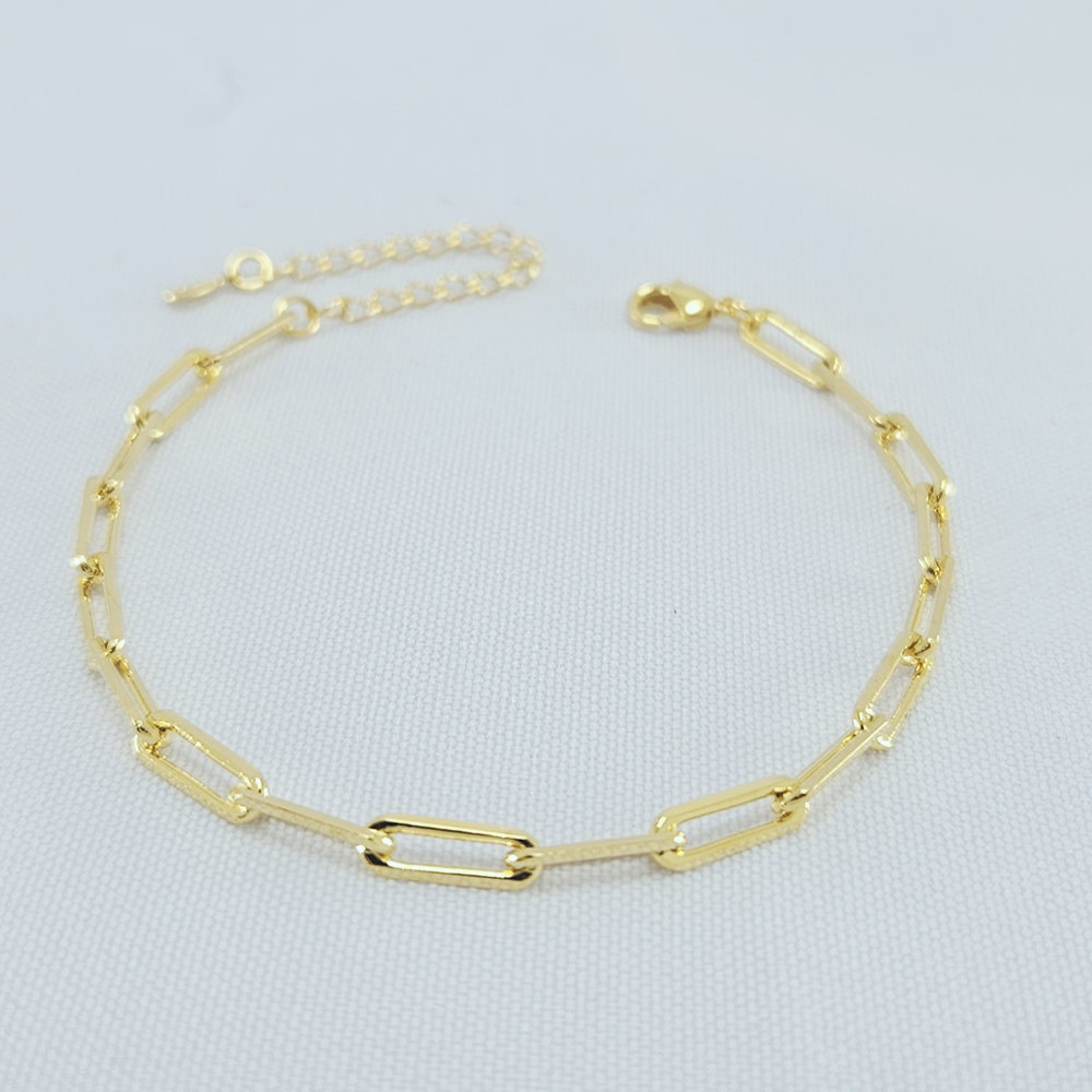 Pulseira elo cartier minimalista