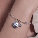 Pulseira ponto de luz com smile pêndulo