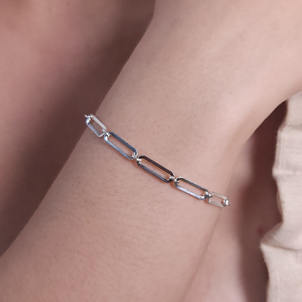 Pulseira elos longos