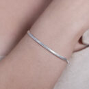 Pulseira malha entrelaçada