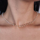 Gargantilha choker bolinhas detalhadas