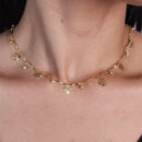 Gargantilha choker caninhos com folhes vazada