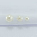 Trio de brincos pérola