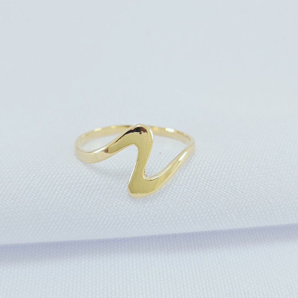 Anel fio liso em z - Imagem 2