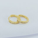 Argolinha fio cravejado