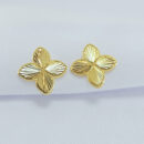 Brinco trevo detalhado