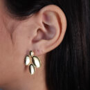 Brinco oval base lisa