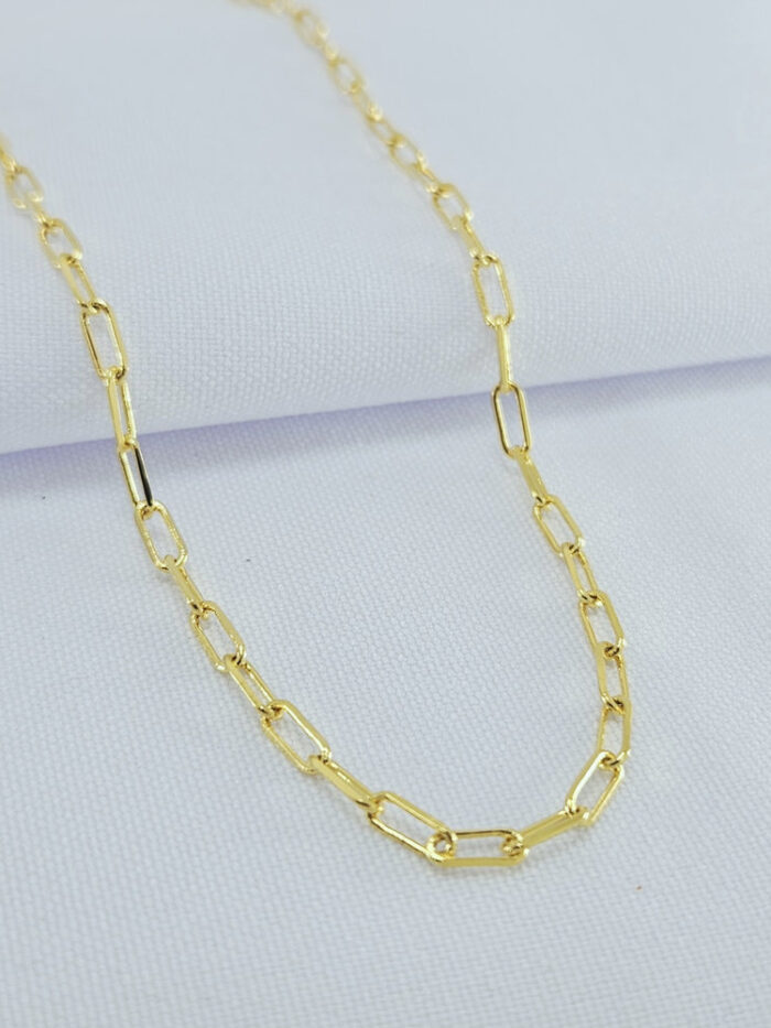 Gargantilha choker elo cartier longo