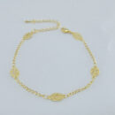 Pulseira detalhe folha