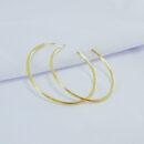 Argola aberta detalhe boleado