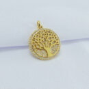 Pingente árvore da vida detalhe cravejado