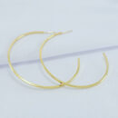 Argola fio liso aberto