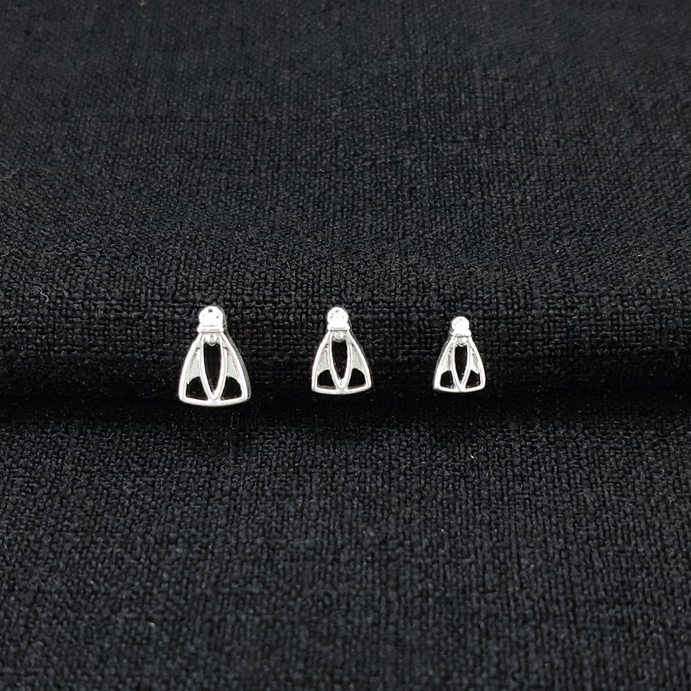 Trio de brincos N S Aparecida