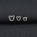 Trio de brincos mickey mouse