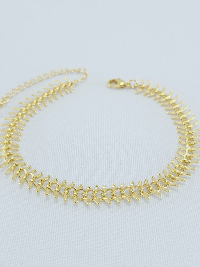 Pulseira espinha de peixe