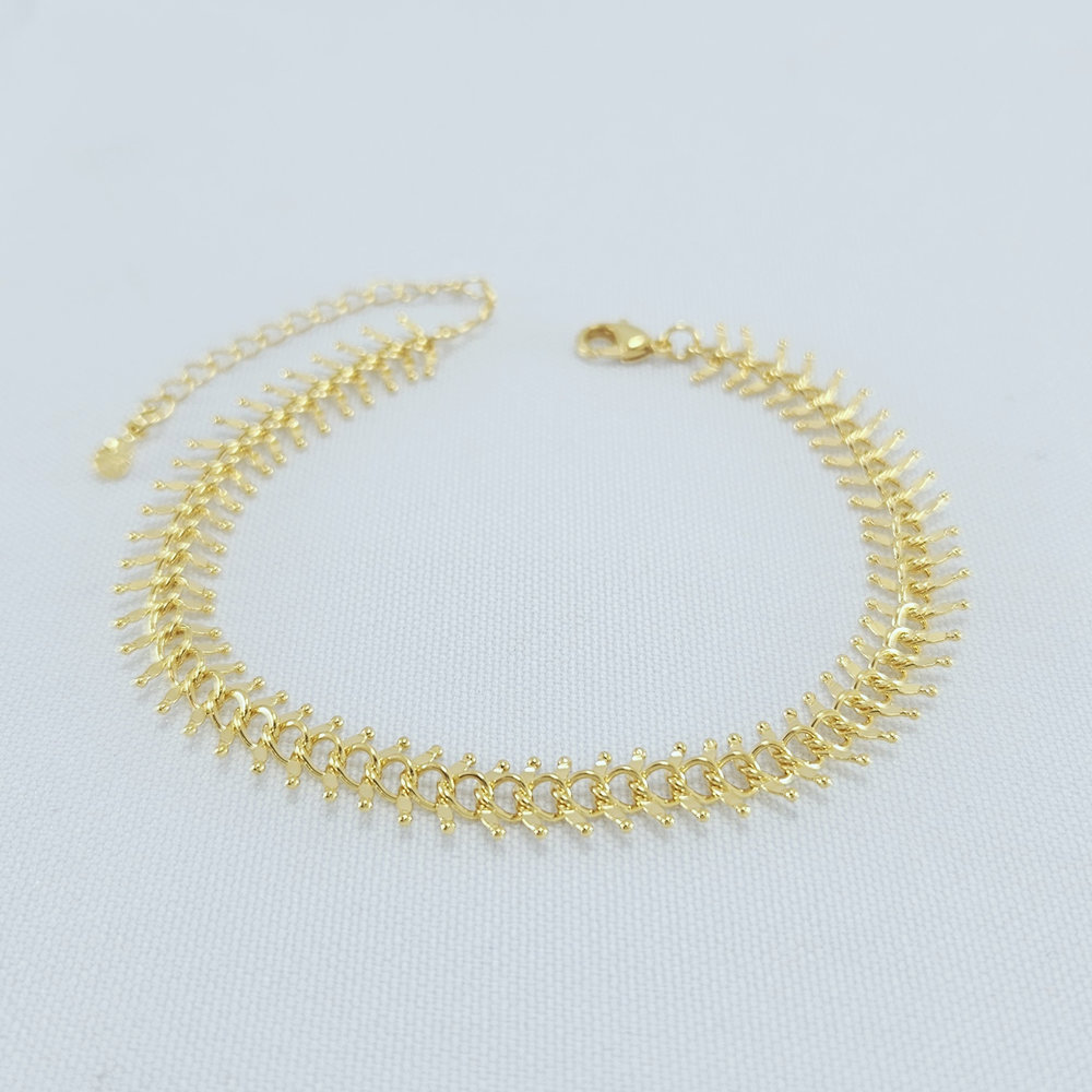 Pulseira espinha de peixe