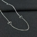 Gargantilha choker detalhe coração vazado