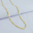 Cordão masculino elo 3x1 fino