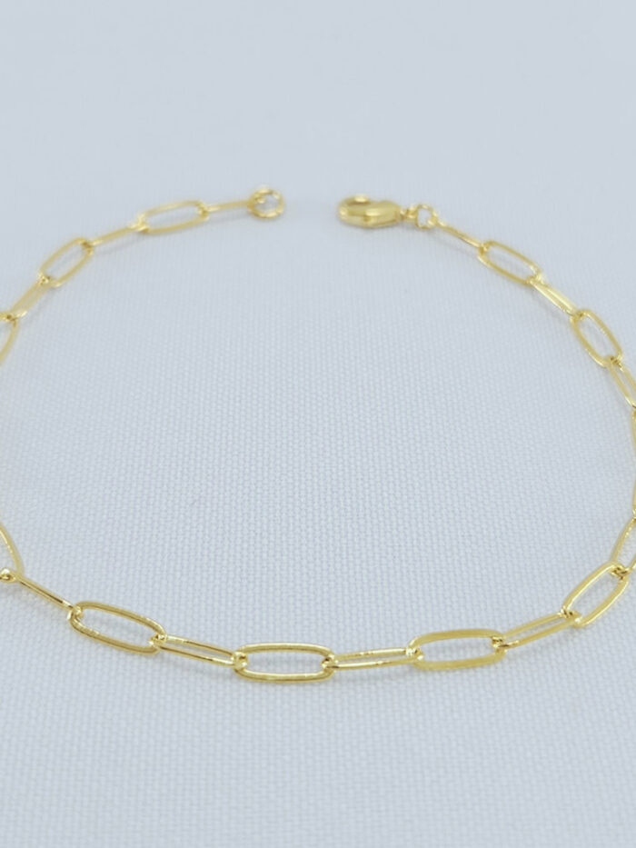 Pulseira masculina elo cartier