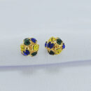 Brinco pontos de luz cores do Brasil