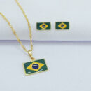 Conjunto bandeira do Brasil