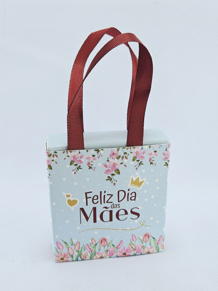 Caixinha para dia das Mães detalhe flores