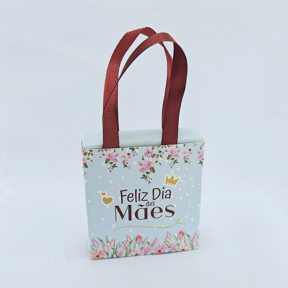 Caixinha para dia das Mães detalhe flores