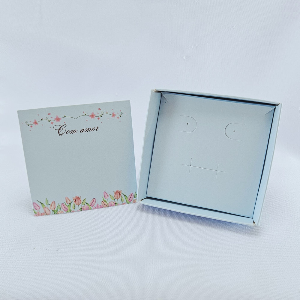 Caixinha para dia das Mães detalhe flores - Imagem 2