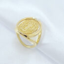 Anel medalha São Bento