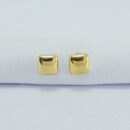 Brinco quadrado liso