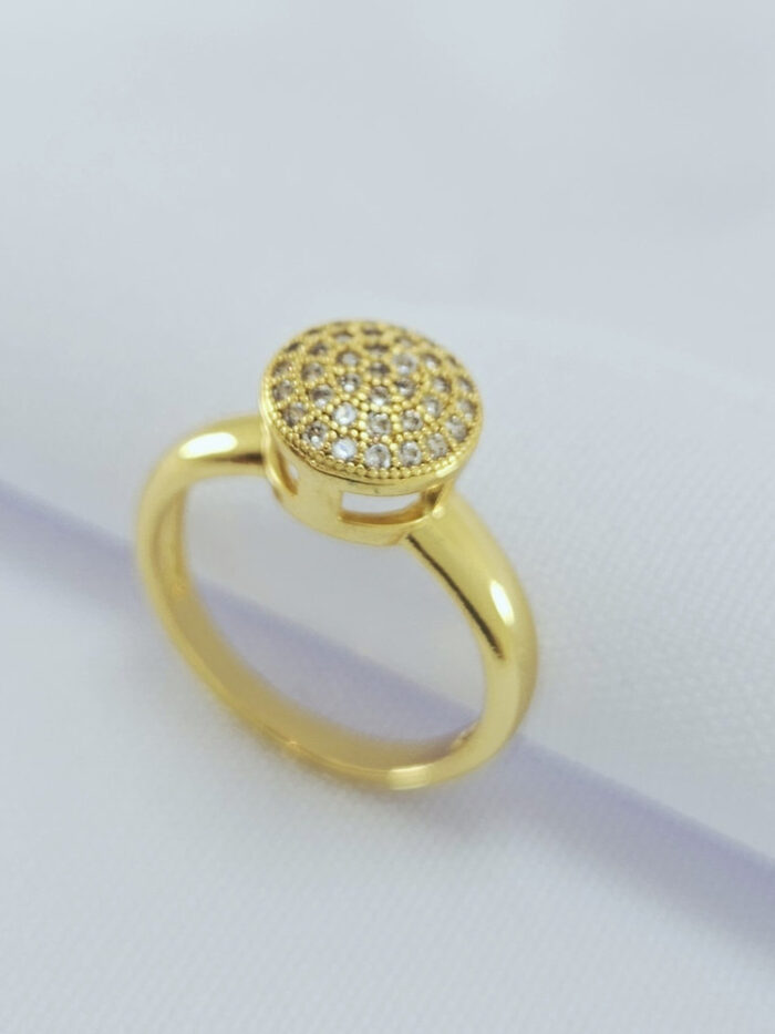 Anel estilo chuveirinho