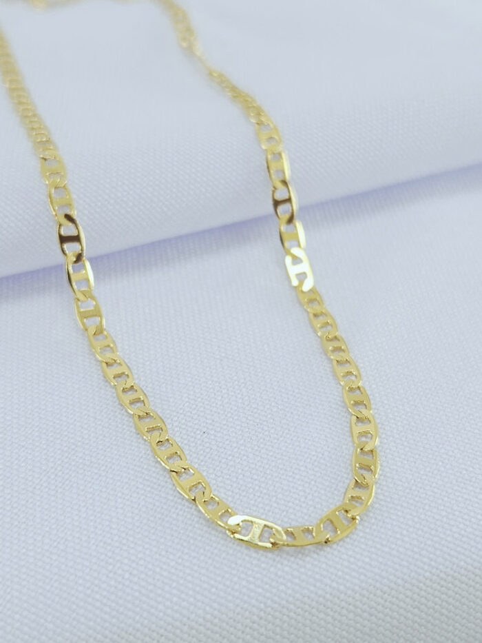 Corrente masculina elos piastrine