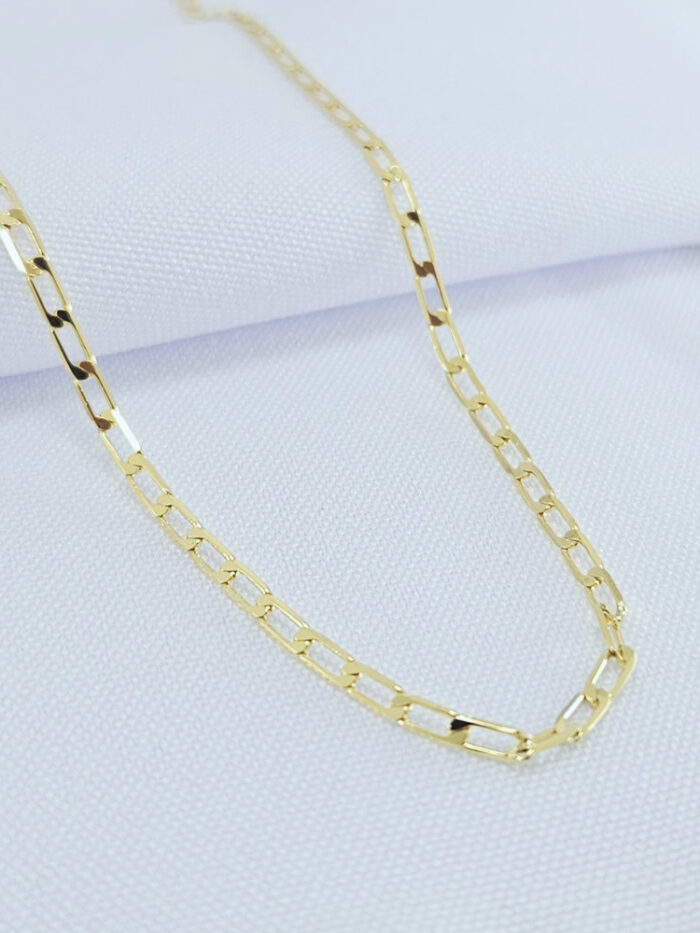 Corrente masculina elos cartier