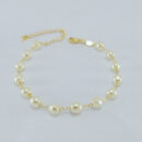 Pulseira pérola estilo barroca