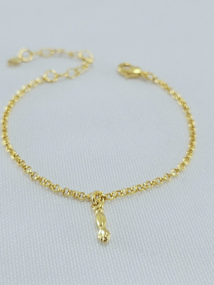 Pulseira infantil Figa