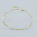 Pulseira com pérolas