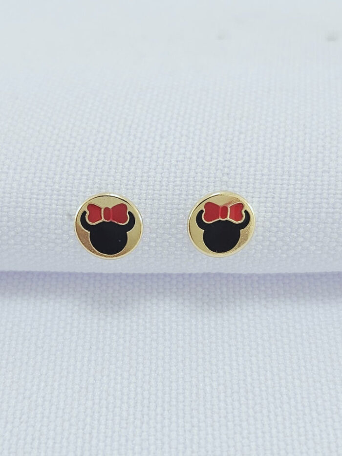 Brinco infantil Minnie Mouse