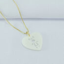 Gargantilha pingente coração 1 menina