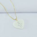 Gargantilha pingente coração 1 menino