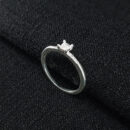 Anel ponto de luz quadrado detalhado