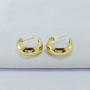 Brinco argola boleada