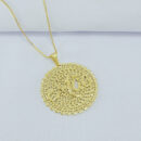 Gargantilha com medalha nome Mãe