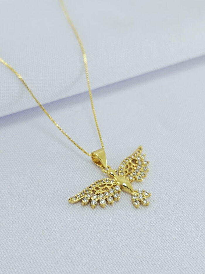 Gargantilha Espirito Santo cravejado