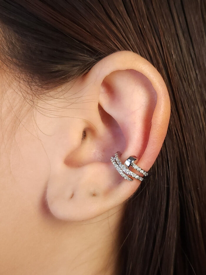 Brinco pier estilo martelo