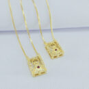 Escapulário Sagrado Coração de Jesus detalhado