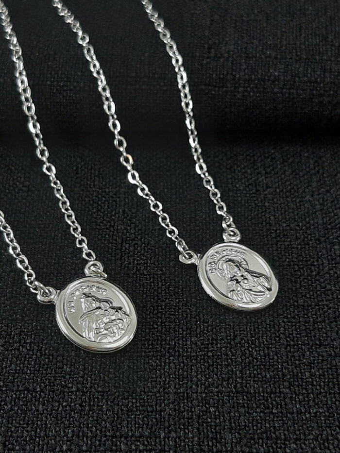 Escapulário medalha N.S. do carmo e S.C de Jesus