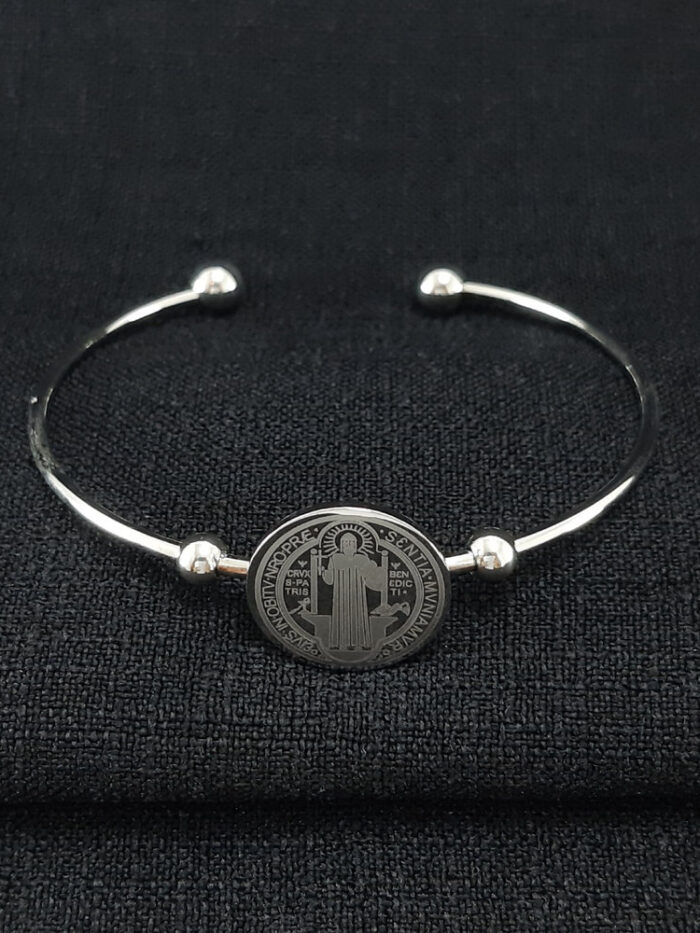 Bracelete medalha de São Bento