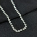 Gargantilha choker estilo riviera com pedras cristais
